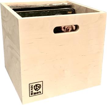 Music Box Designs Plywood LP Storage Box na LP platne Birch