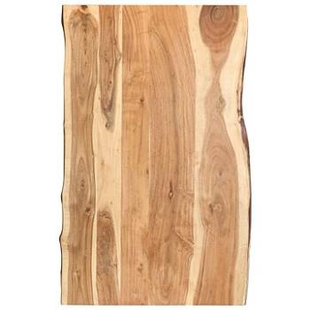 Stolná doska masívne akáciové drevo 100 × (50–60) × 3,8 cm (286332)