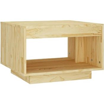 SHUMEE Konferenčný stolík 50 × 50 × 33,5 cm masívne borovicové drevo, 808503