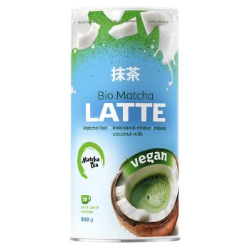 MATCHA TEA Vegan latte BIO 300 g, poškodený obal