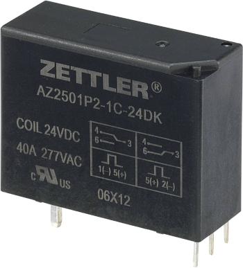 Zettler Electronics AZ2501P2-1C-24DK relé do DPS 24 V/DC 50 A 1 prepínací 1 ks