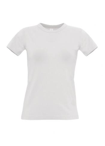B&C Dámske tričko B&C - biele S