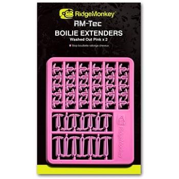 RidgeMonkey RM-Tec Boilie Hair Extenders Ružová 60 + 14 + 14 ks (5060432143329)