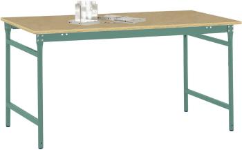 Manuflex BB3015.0001 Odkladací stolík BASIS stacionárny s doskou stola multiplex v sivozelenej farbe HF 0001, š xhxv: 10