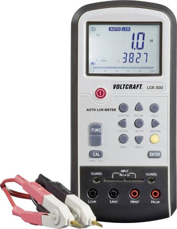 VOLTCRAFT LCR-300 skúšačka elektronických komponentov  digitálne/y  CAT I Displej (counts): 20000