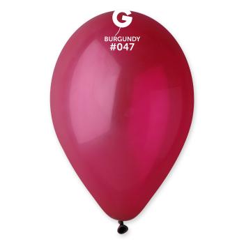 Gemar Balónik pastelový - burgundy 30 cm