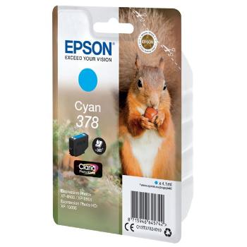 EPSON T3782 (C13T37824010) - originálna cartridge, azúrová, 4,1ml