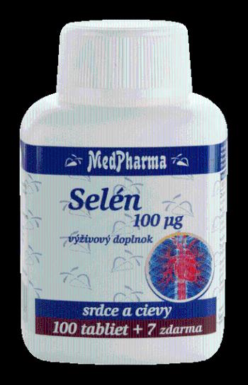 MedPharma VITAMÍN E 100MG + Selén 107 tablet