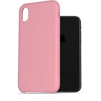AlzaGuard Premium Liquid Silicone Case pre iPhone Xr ružové (AGD-PCS0003P)