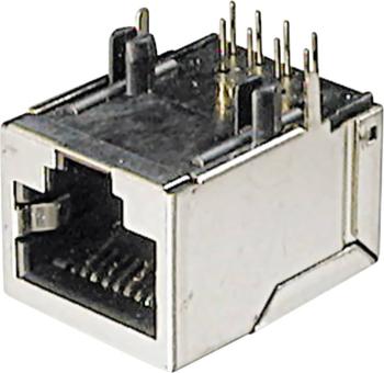ASSMANN WSW A-20042-LP/FS Modulárny panelový konektor  A-20042-LP/FS zásuvka, vstavateľná horizontálna Modulbuchse 8poli
