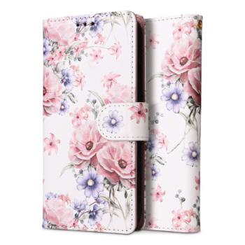 Tech-Protect Wallet knižkové puzdro na Xiaomi Redmi Note 11 / 11S, blossom flower