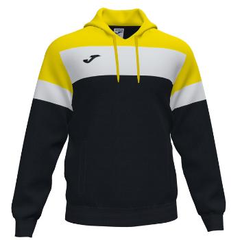 CREW IV HOODIE SWEATSHIRT BLACK- YELLOW čierna-biela 2XL