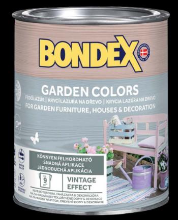 BONDEX GARDEN COLORS - Dekoratívna krycia lazúra orchid grey 0,75 L