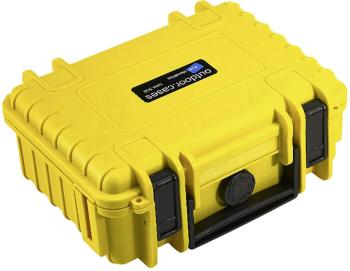 B & W International outdoorový kufrík  outdoor.cases Typ 500 2.3 l (š x v x h) 230 x 180 x 90 mm žltá 500/Y/SI