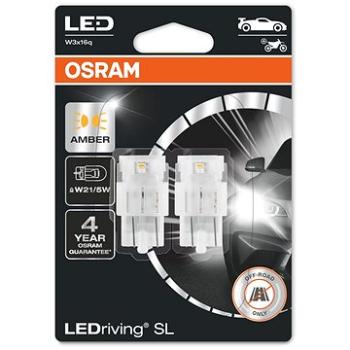 OSRAM LEDriving SL W21/5W Žltá 12V dva kusy v balení (7515DYP-02B)