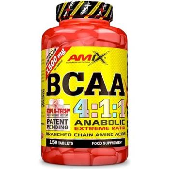 Amix Nutrition BCAA 4:1:1, 150 tbl (8594159533967)