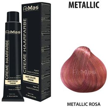 FemMas Farba na vlasy Metallic ruža (4260450266371)