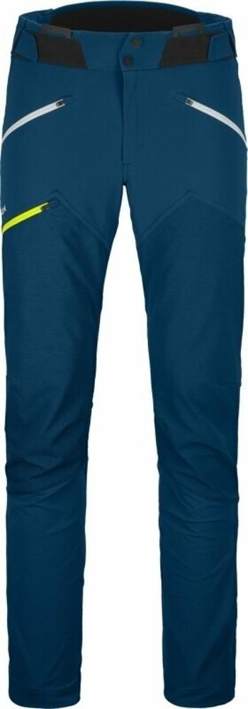 Ortovox Outdoorové nohavice Westalpen Softshell Pants M Petrol Blue 2XL