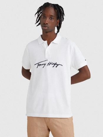 Tommy Hilfiger Polo tričko Biela