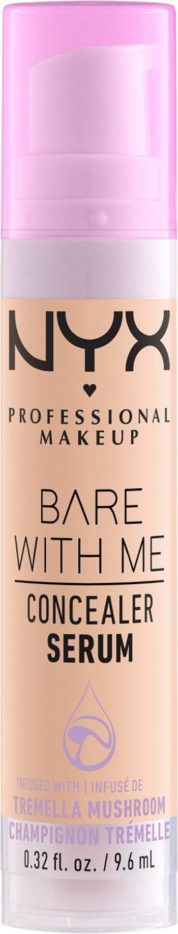 NYX PROFESSIONAL MAKEUP Bare With Me sérum a korektor 2v1 - odtieň 03 Vanilla 9.6 ml