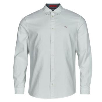 Tommy Jeans  TJM CLASSIC OXFORD SHIRT  Košele s dlhým rukávom Modrá