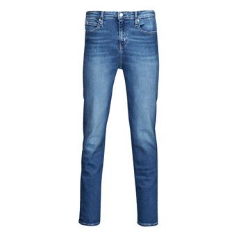 Calvin Klein Jeans  Džínsy Slim HIGH RISE SLIM  Biela