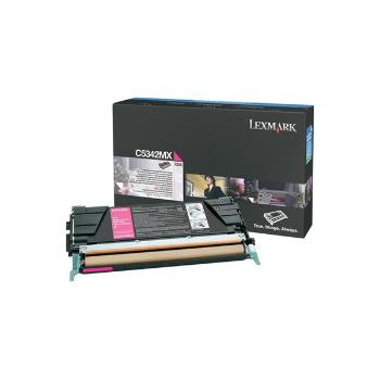 Lexmark originál toner C5342MX, magenta, 7000str., Lexmark C534x, O