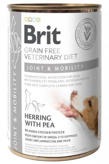 Brit Veterinary Diets GF dog Joint & Mobility 400g konzerva