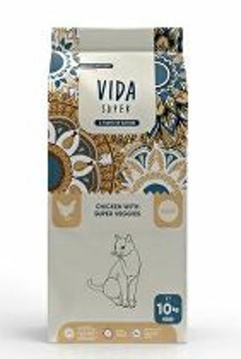 Kraftia VIDA SUPER CAT Adult Chicken & Veggies 10kg