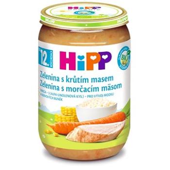 HiPP BIO Zelenina s morčacím mäsom od uk. 1. roka, 220 g (4062300447684)