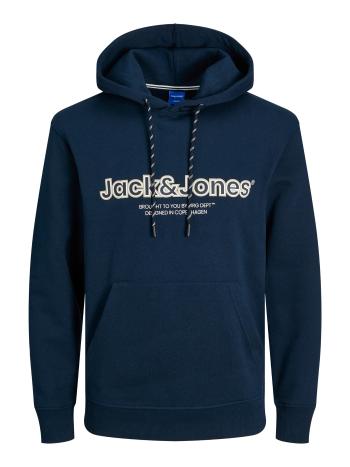 Jack&Jones Pánska mikina JORLAKEWOOD Relaxed Fit 12246802 Sky Captain S