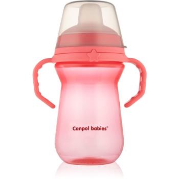 canpol babies FirstCup 250 ml hrnček Pink 6+m 250 ml