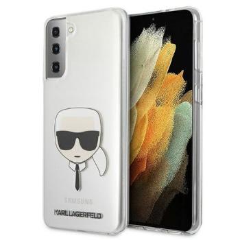 KARL LAGERFELD Plastový kryt Samsung Galaxy S21 Plus 5G priehľadný