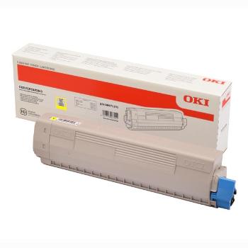 OKI 46471101 - originálny toner, žltý, 7000 strán