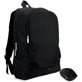 Acer Notebook Starter Kit, 15,6 batoh čierny + bezdrôtová myš čierna (NP.ACC11.029)