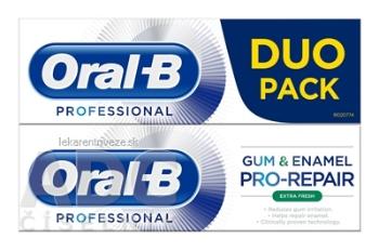 Oral-B PROF.GUM&ENAMEL PRO-REPAIR Extra Fresh DUO zubná pasta 2x75 ml
