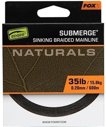 Fox splietaná šnúra naturals submerge braid 600 m - 0,20 mm 15,8 kg