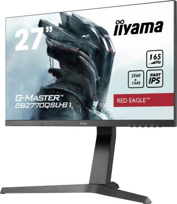 Iiyama G-MASTER Red Eagle GB2770QSU-B1 LED monitor 68.6 cm (27 palca) En.trieda 2021 G (A - G) 2560 x 1440 Pixel QHD 0.5