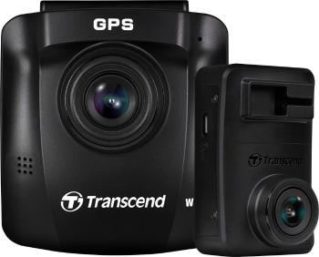 Transcend DrivePro 620 kamera za čelné sklo Horizontálny zorný uhol=140 °   na akumulátor, displej, duálna kamera, cúvac