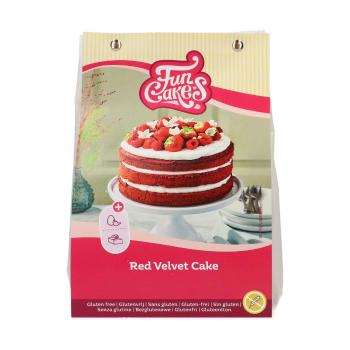 Zmes na výrobu piškóty Red Velvet Cake 400 g Gluten Free