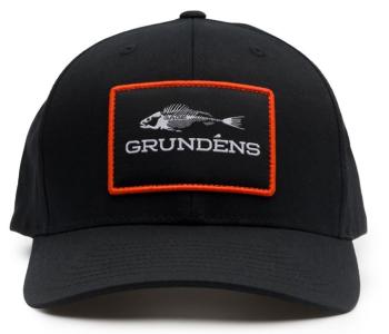 Grundéns šiltovka fish bones trucker 312 black/charcoal