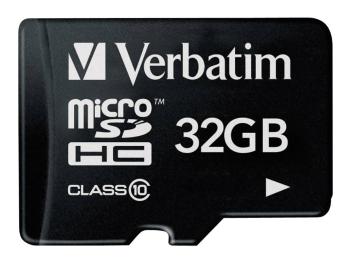 Verbatim Premium pamäťová karta micro SDHC 32 GB Class 10