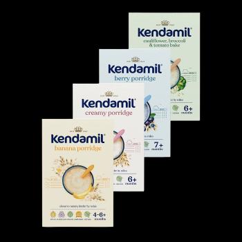 KENDAMIL Mliečna kaša, variácia 4 x 150 g