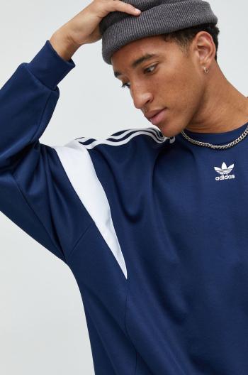 Mikina adidas Originals pánska, tmavomodrá farba, jednofarebná