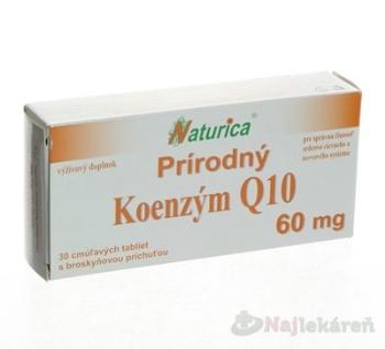 Naturica N Koenzym Q10 prirodniny 60 mg 30 tabliet