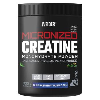 WEIDER Micronized creatine modrá malinová žuvačka 300 g