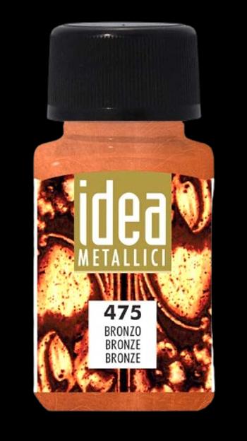 MAIMERI IDEA METALLICI - Tekuté metalické farby 475 - bronze, 60 ml