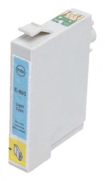 EPSON T0805 (C13T08054011) - kompatibilná cartridge, svetlo azúrová, 12ml