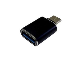 Redukcia USB A - USB C, čierna