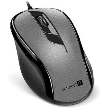 CONNECT IT Optical USB mouse sivá (CMO-1200-GY)